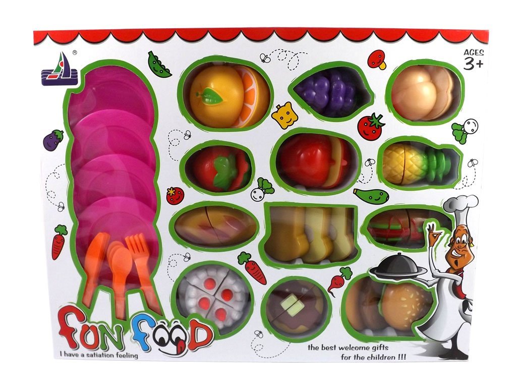 889231-74pcs - Super grand jouet de cuisine pour enfants, maison de jeu pour  enfants, ensemble F2, simulation de pulvérisation, mini nourriture pour  bébé, cadeaux de Noël, jouets pour filles